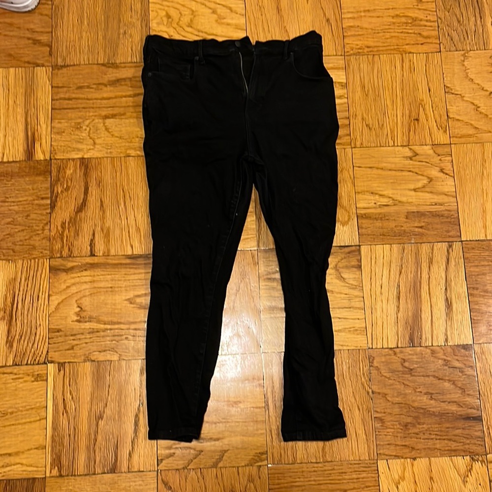 Everlane High Rise Black Authentic Stretch Jeans